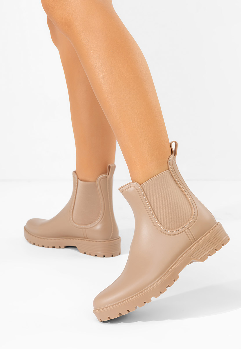 Ghete cauciuc Palisora bej