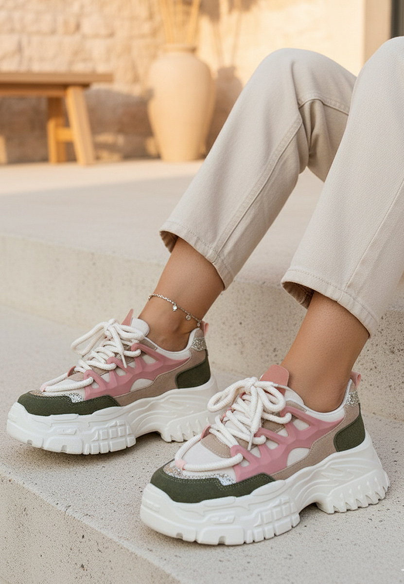 Sneakers cu platformă Adane V2 multicolori Sneakers cu platformă Adane V2 multicolori