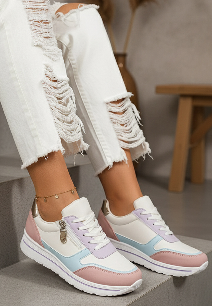 Sneakers dama Positeia multicolori