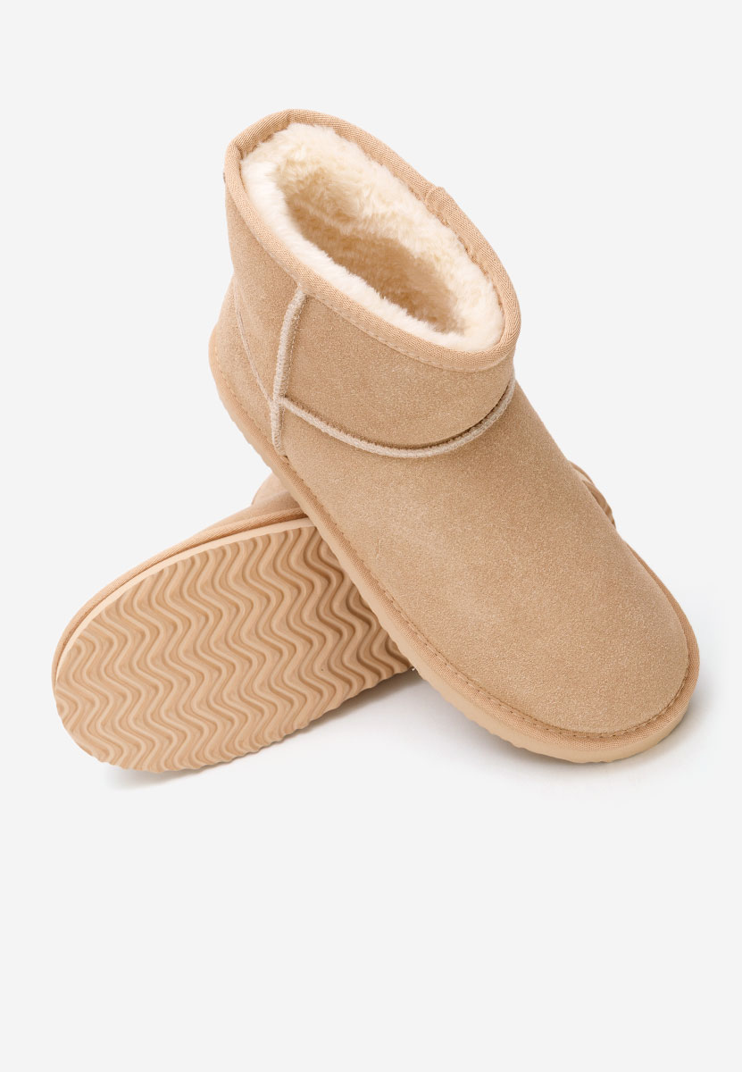 Cizme tip ugg Crisea V2 bej