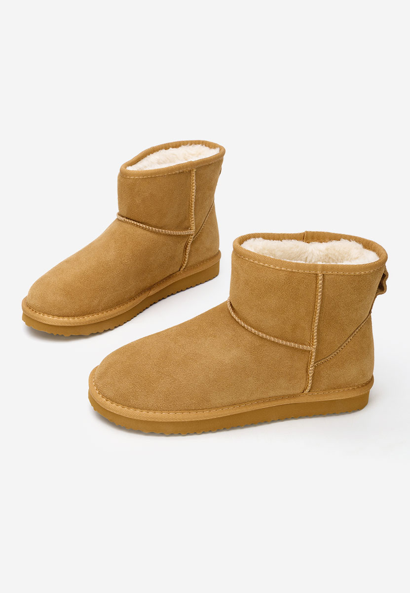 Cizme tip ugg Crisea V2 camel
