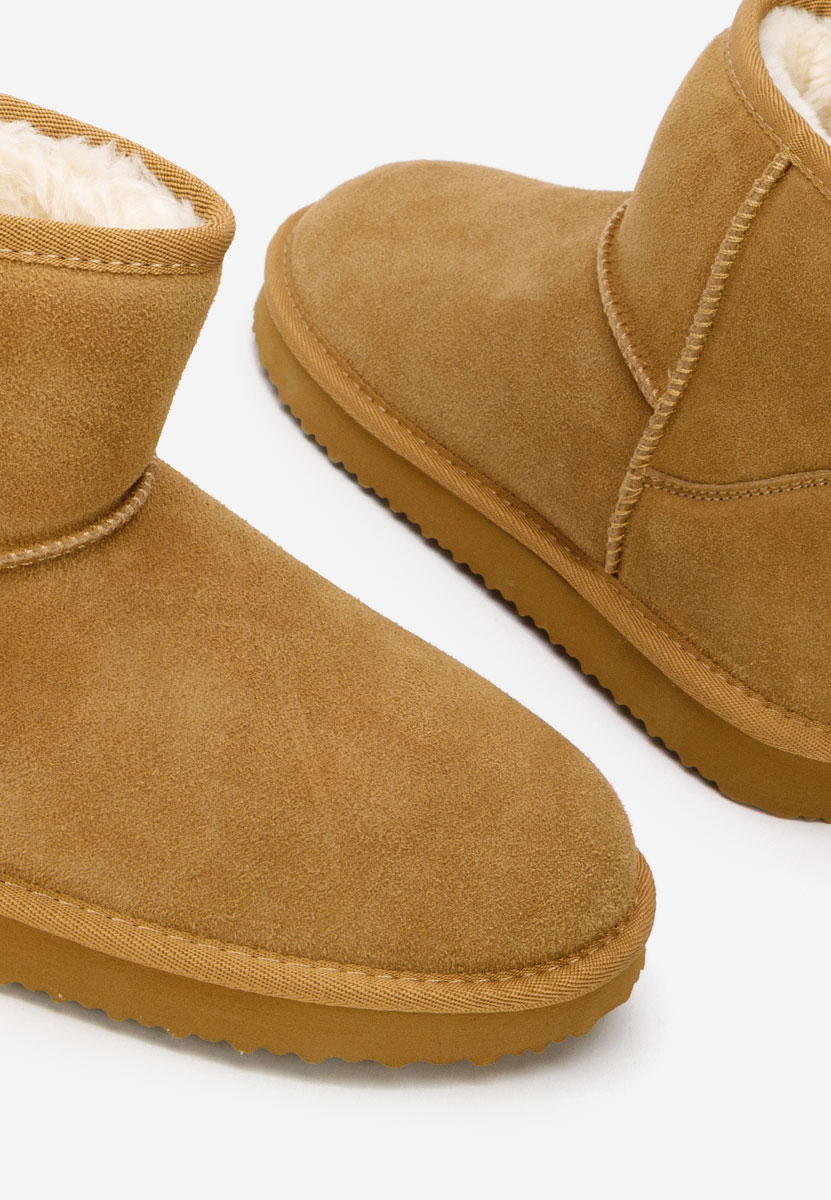 Cizme tip ugg Crisea V2 camel