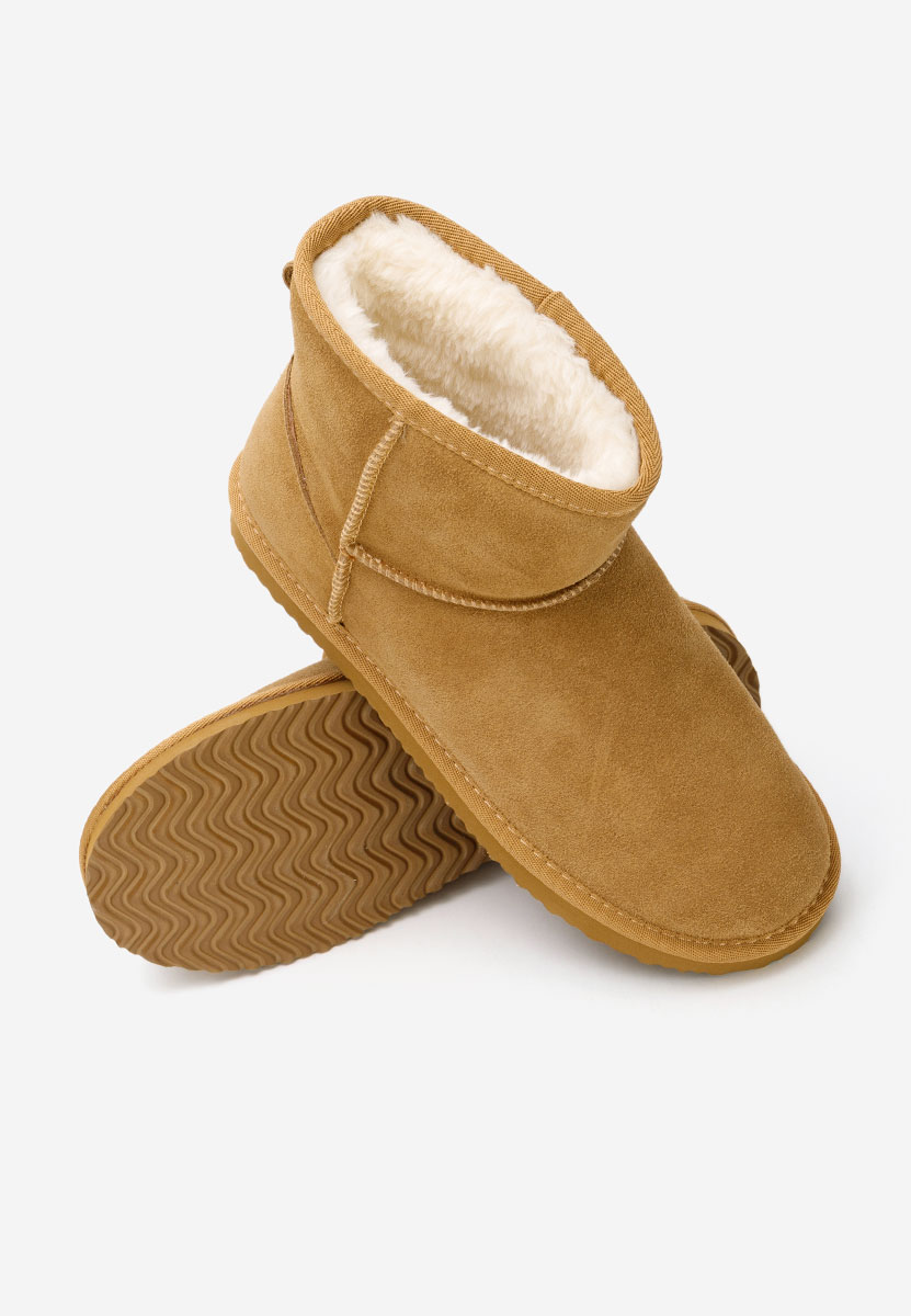 Cizme tip ugg Crisea V2 camel