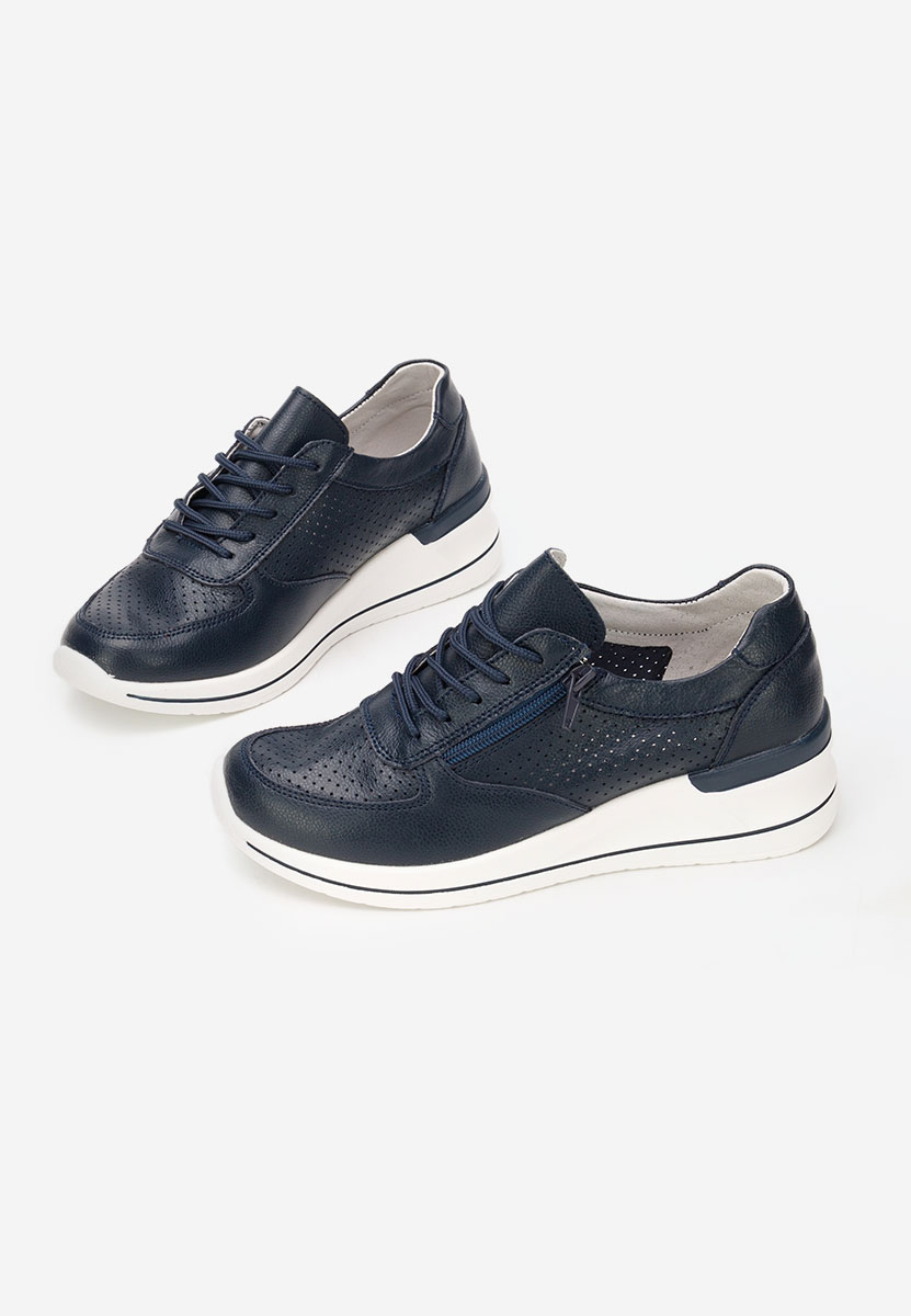 Sneakers dama piele Zetta albastri
