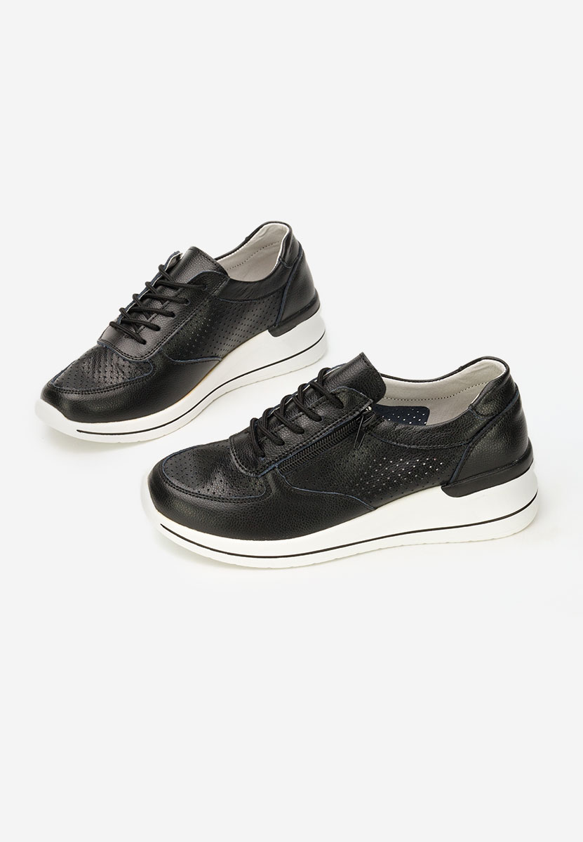 Sneakers dama piele Zetta negri