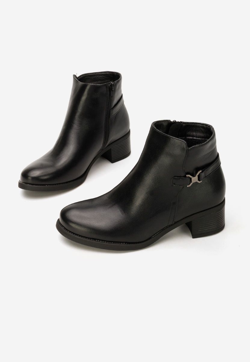 Ghete cu toc Ilvoria negre