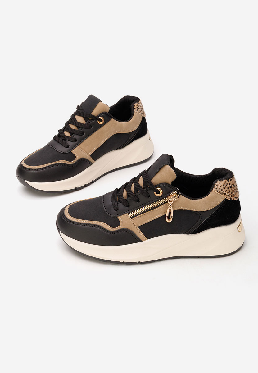 Sneakers cu platformă Ziania negri