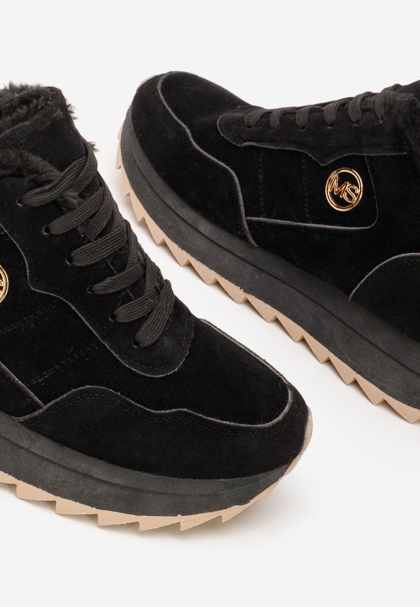 Sneakers dama imblaniti Lavega V4 negri