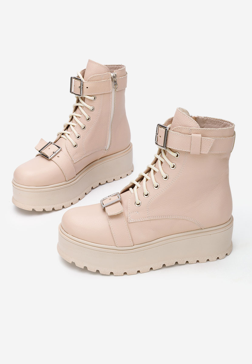 Ghete dama piele Astrid V5 nude Ghete dama piele Astrid V5 nude