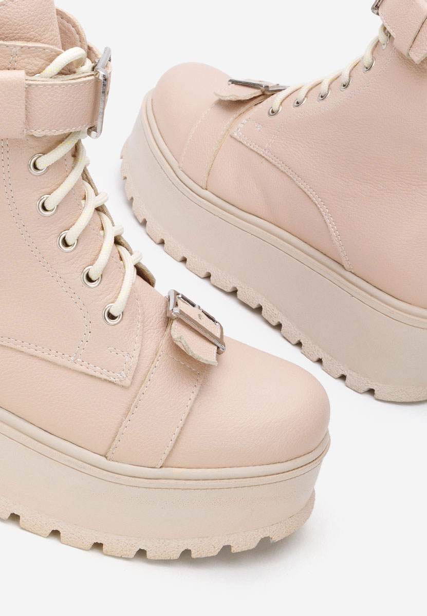 Ghete dama piele Astrid V5 nude Ghete dama piele Astrid V5 nude