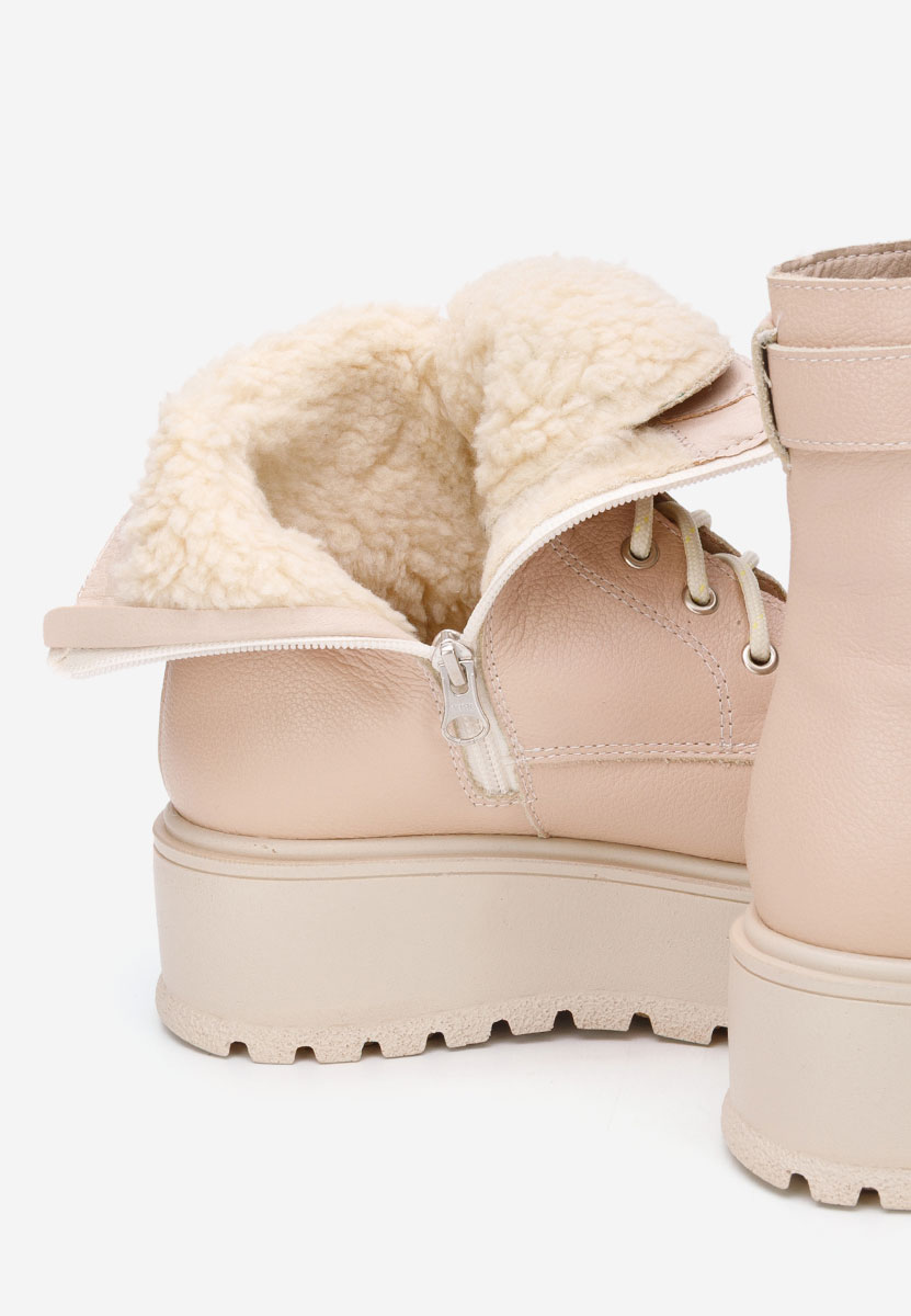 Ghete dama piele Astrid V5 nude Ghete dama piele Astrid V5 nude