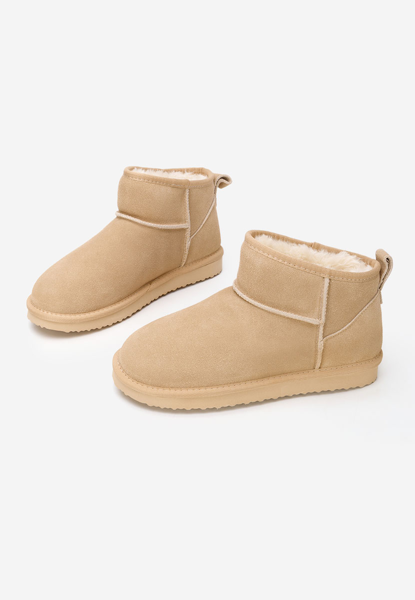 Cizme tip ugg Crisea V3 bej