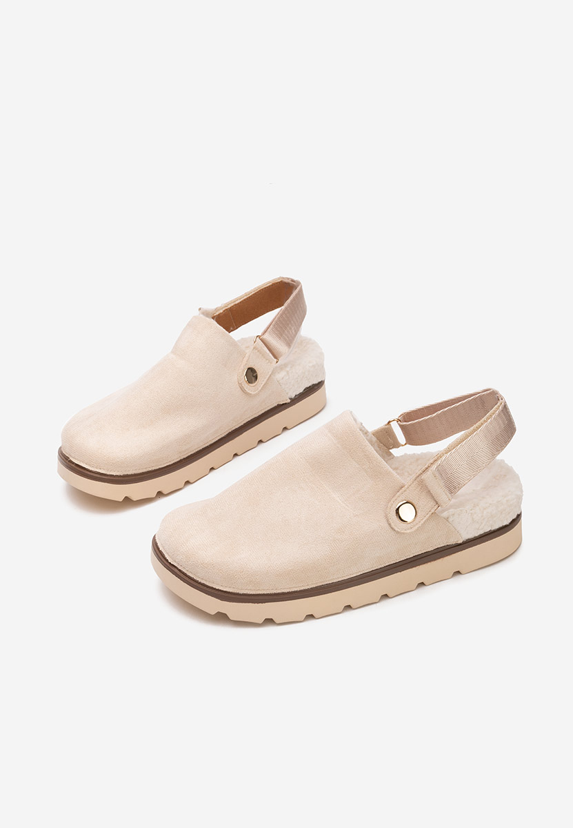 Saboti dama cu platforma Tamra bej