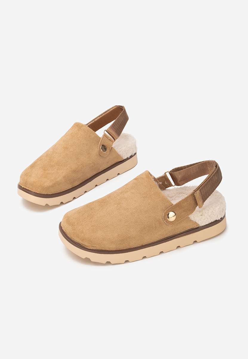 Saboti dama cu platforma Tamra kaki