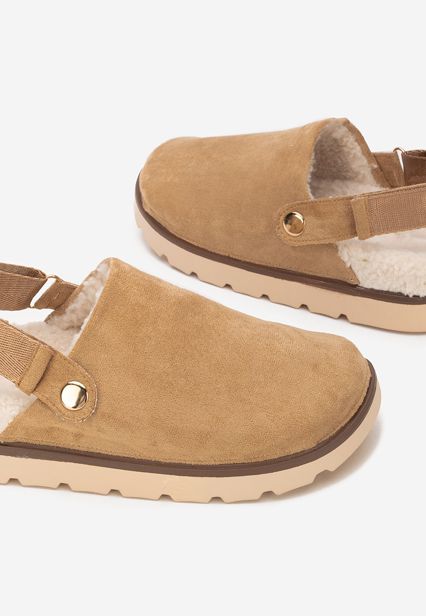 Saboti dama cu platforma Tamra kaki