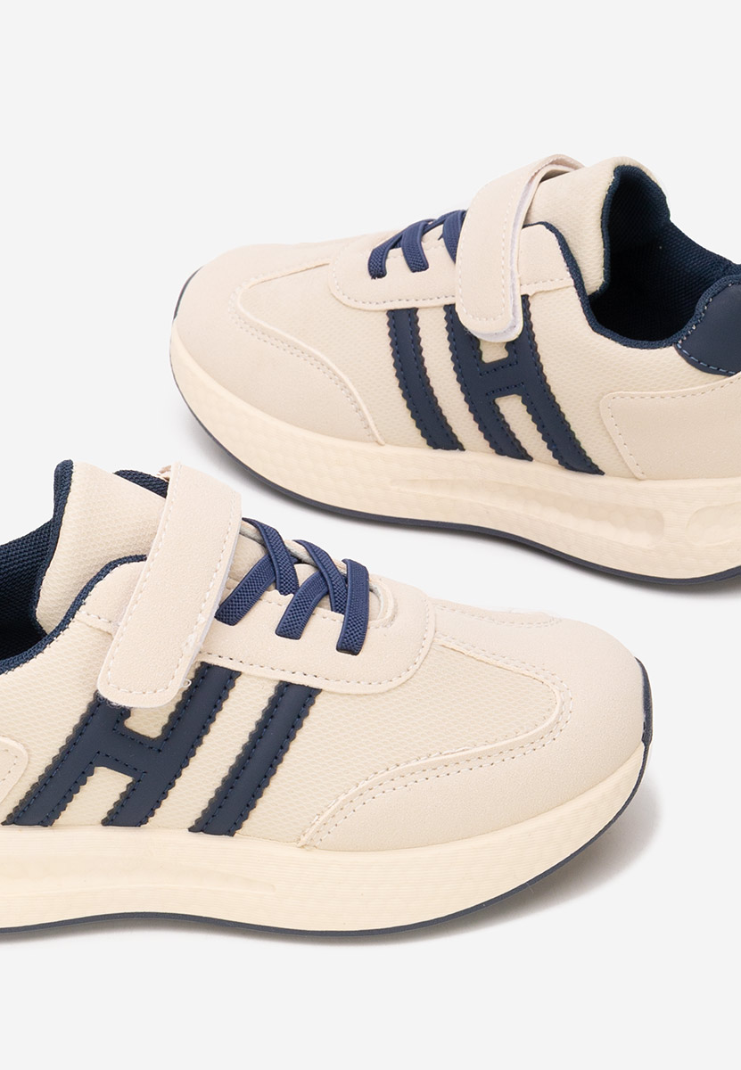Sneakers baieti Braien bej