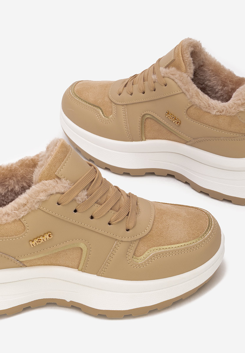 Sneakers dama imblaniti Azaira kaki