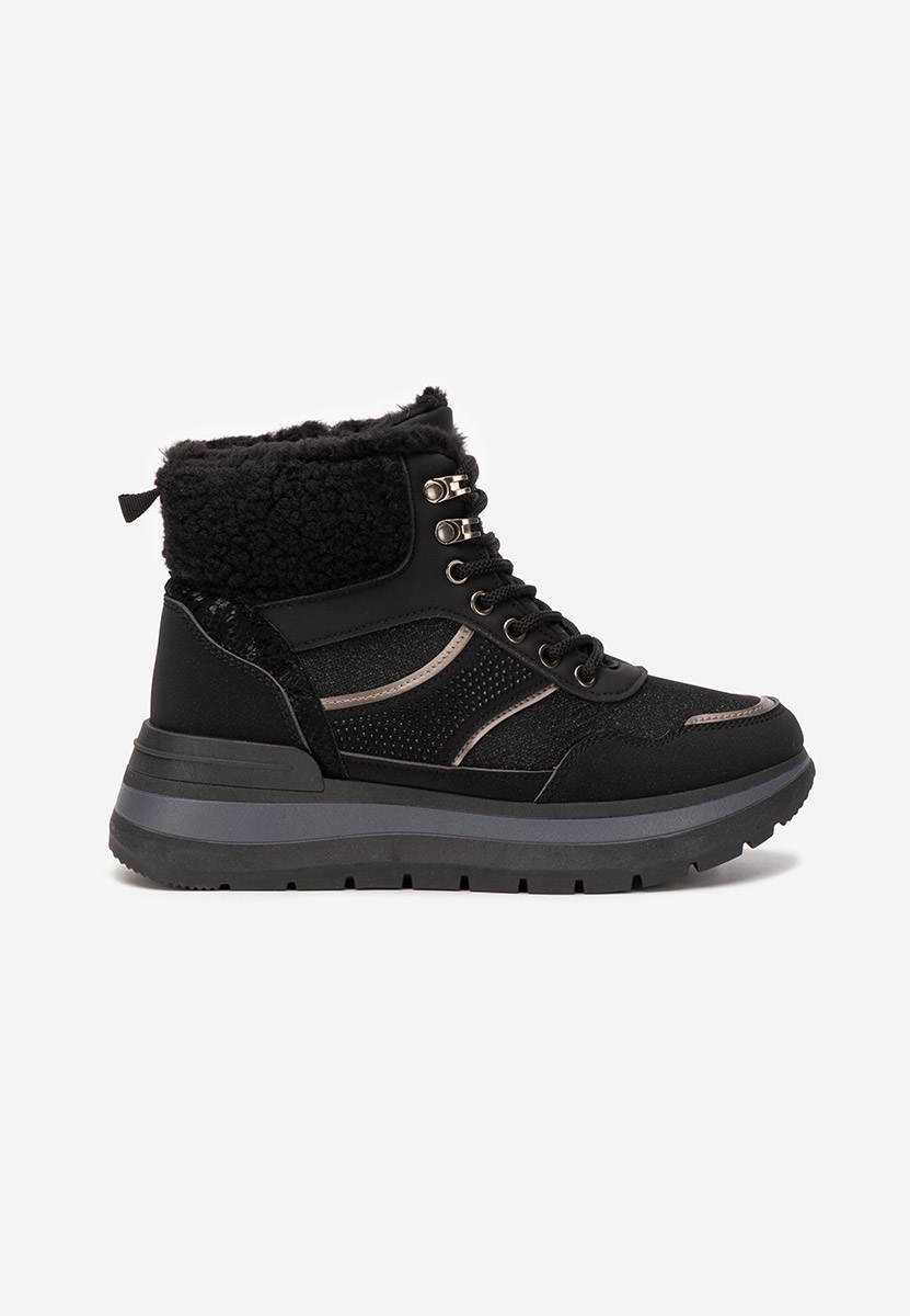 Sneakers cu platformă Nabila negri