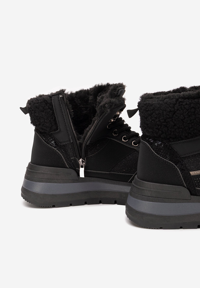 Sneakers cu platformă Nabila negri