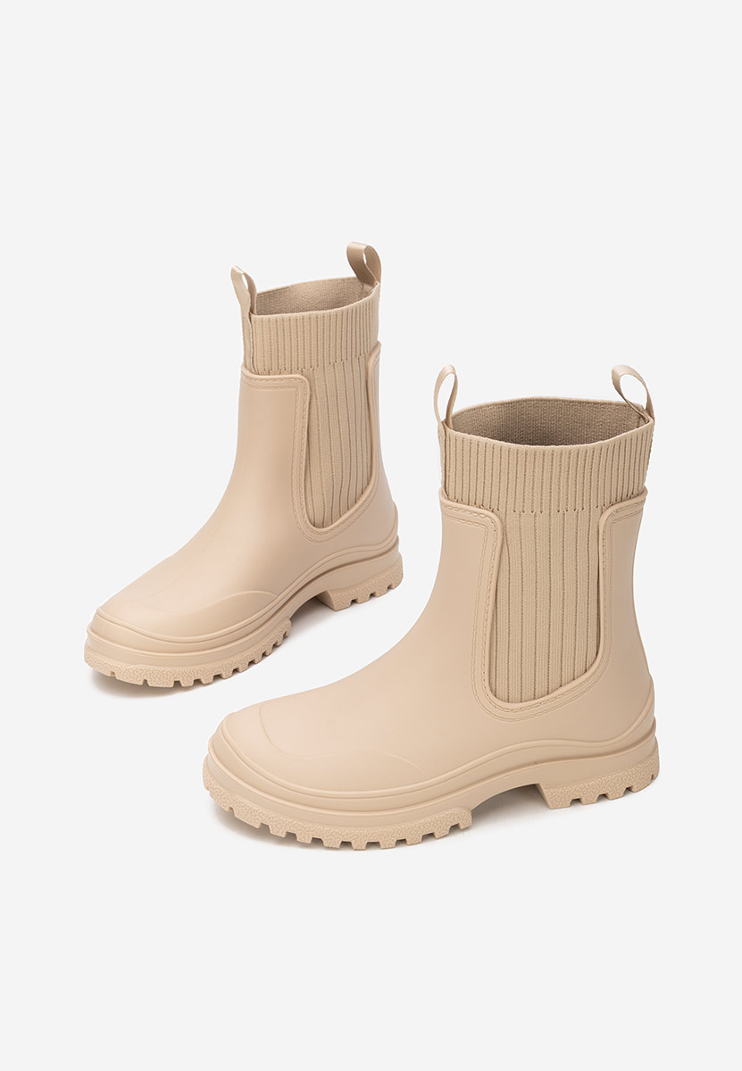 Ghete cauciuc Aideia bej