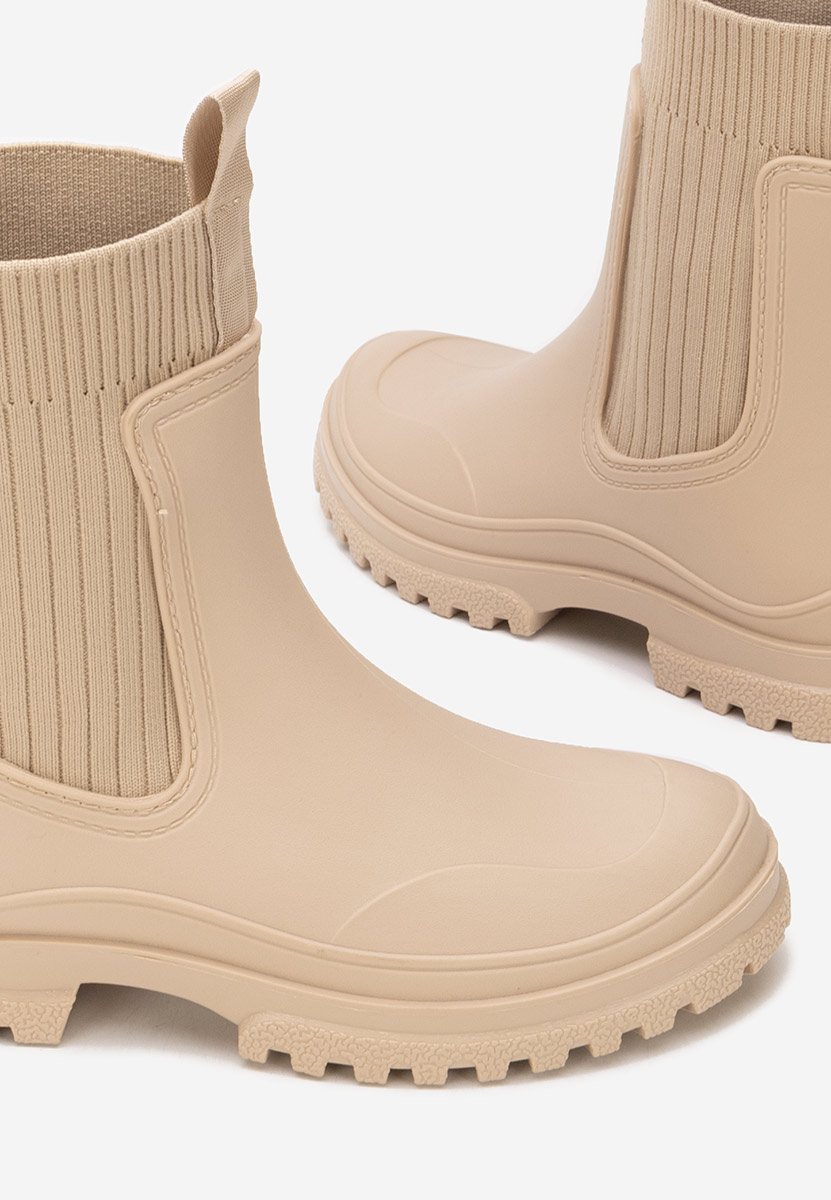 Ghete cauciuc Aideia bej