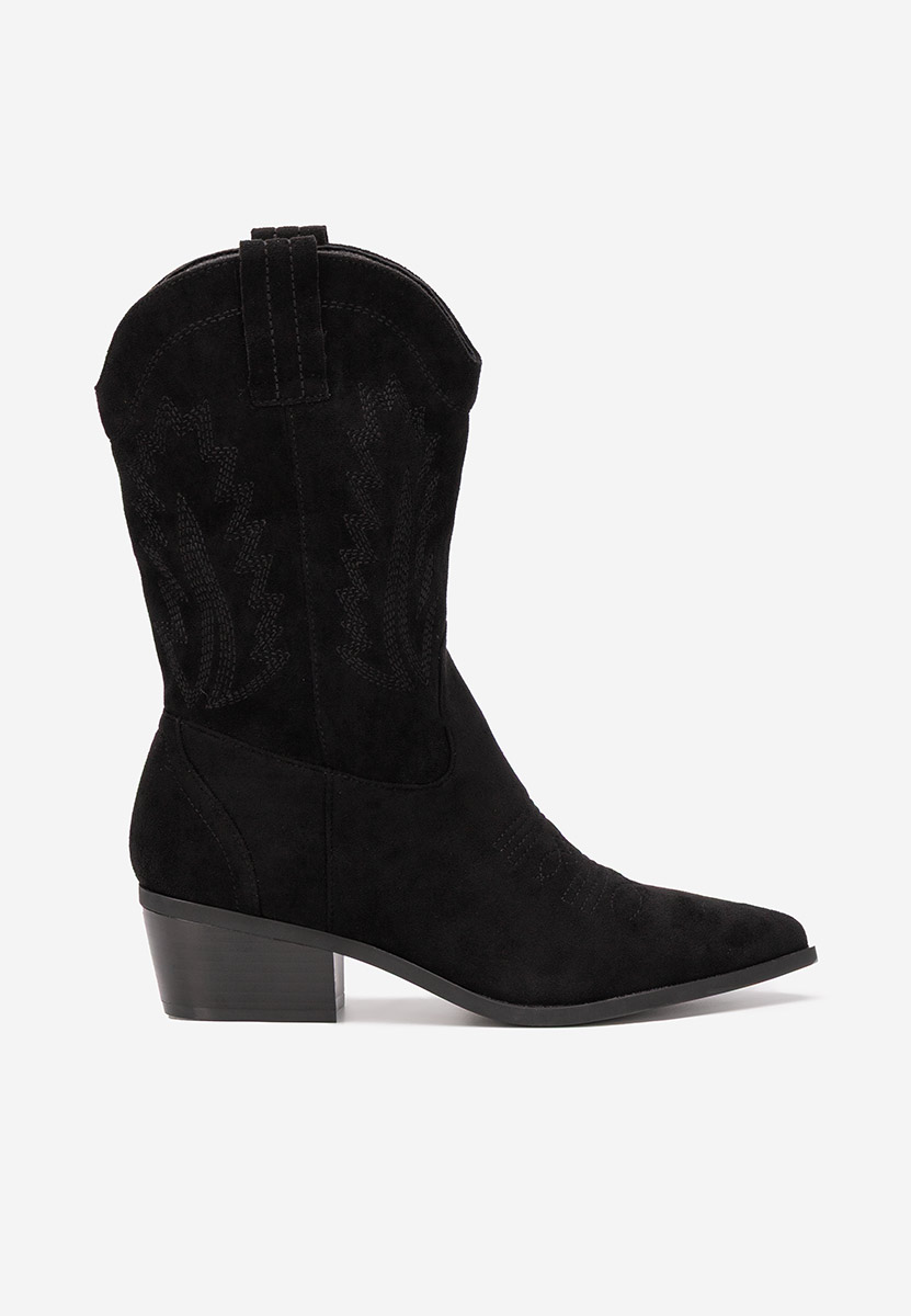 Cizme cowboy damă Brevaya negre Cizme cowboy damă Brevaya negre