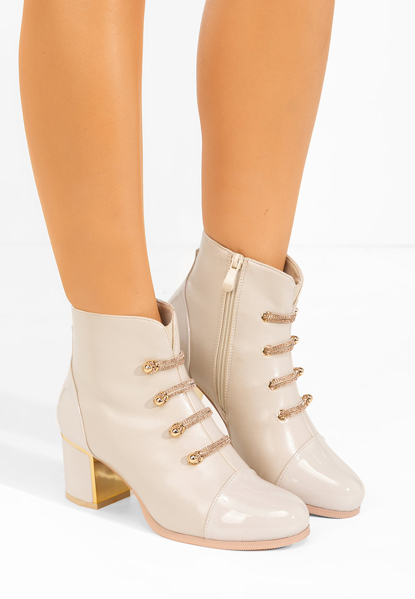 Botine dama elegante Adizana bej