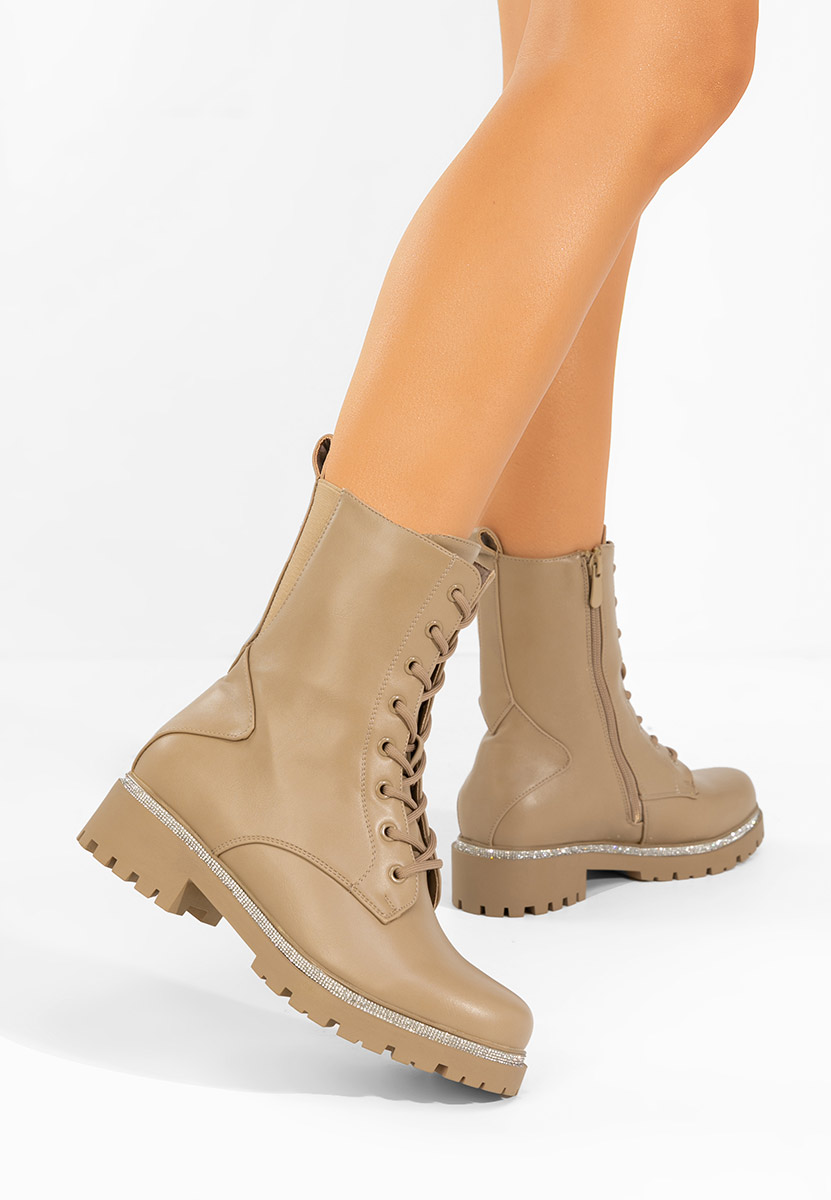 Bocanci damă Savencia kaki