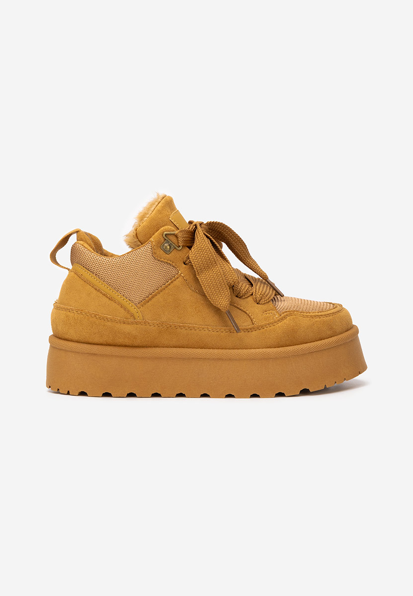 Sneakers cu platformă Isariel camel