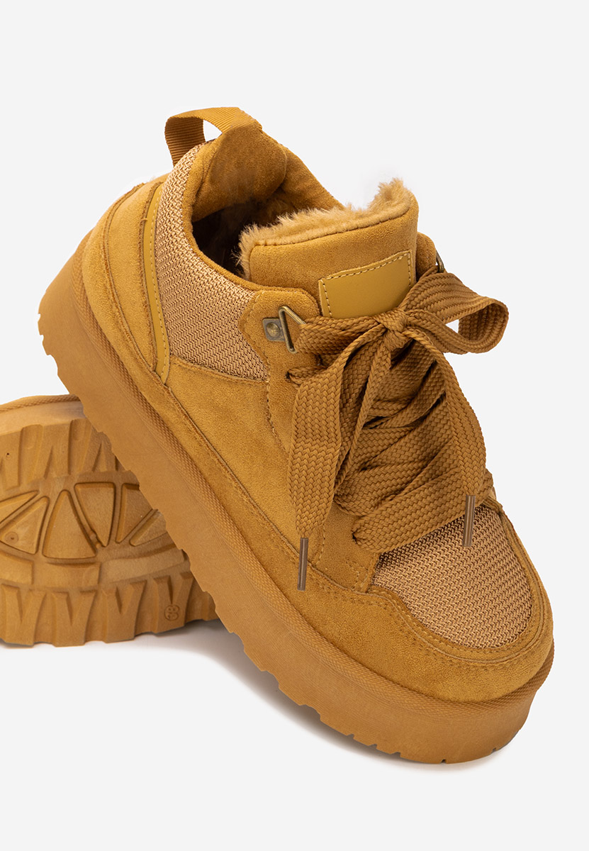 Sneakers cu platformă Isariel camel