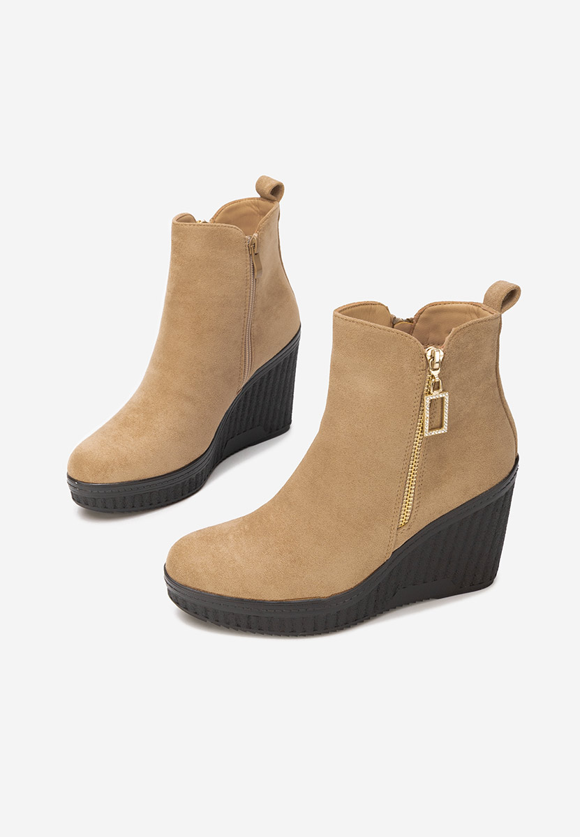 Botine cu platforma Charlet V2 kaki Botine cu platforma Charlet V2 kaki