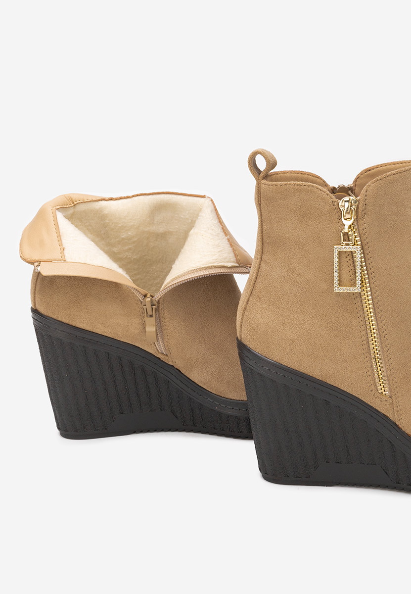 Botine cu platforma Charlet V2 kaki Botine cu platforma Charlet V2 kaki