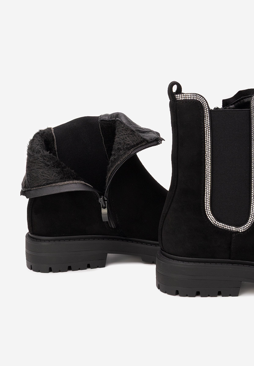 Ghete chelsea dama Brisaya V2 negre