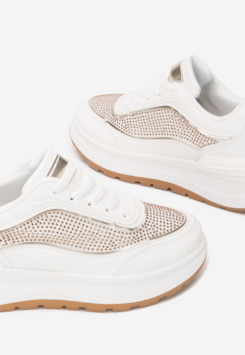 Sneakers dama Dalyana albi