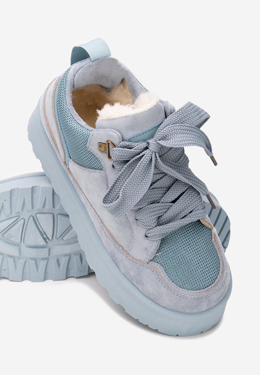 Sneakers cu platformă Isariel albastri