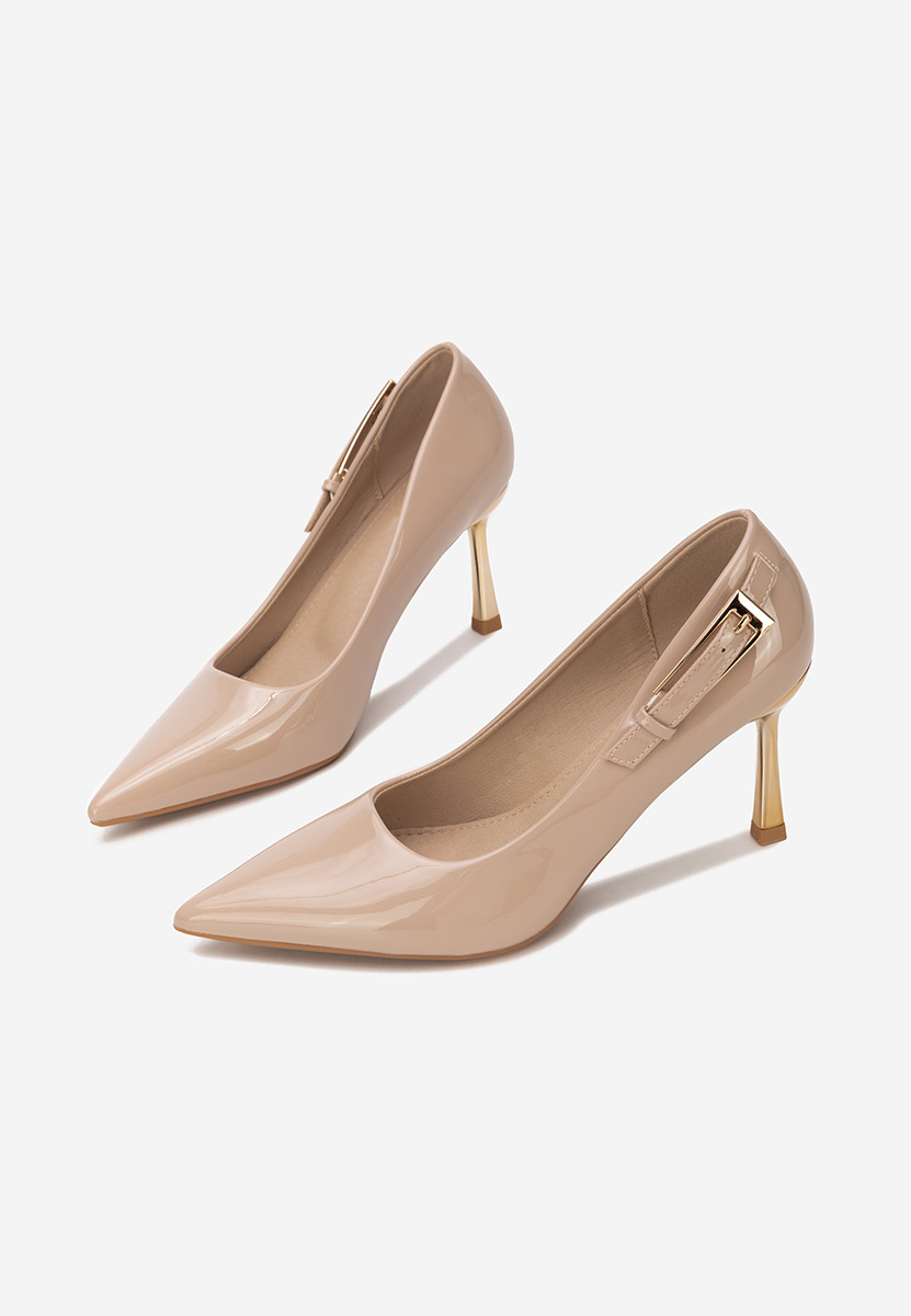 Pantofi stiletto Rosalee V3 kaki