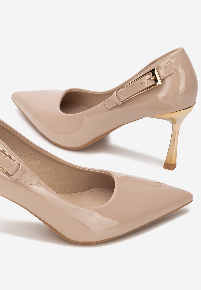 Pantofi stiletto Rosalee V3 kaki