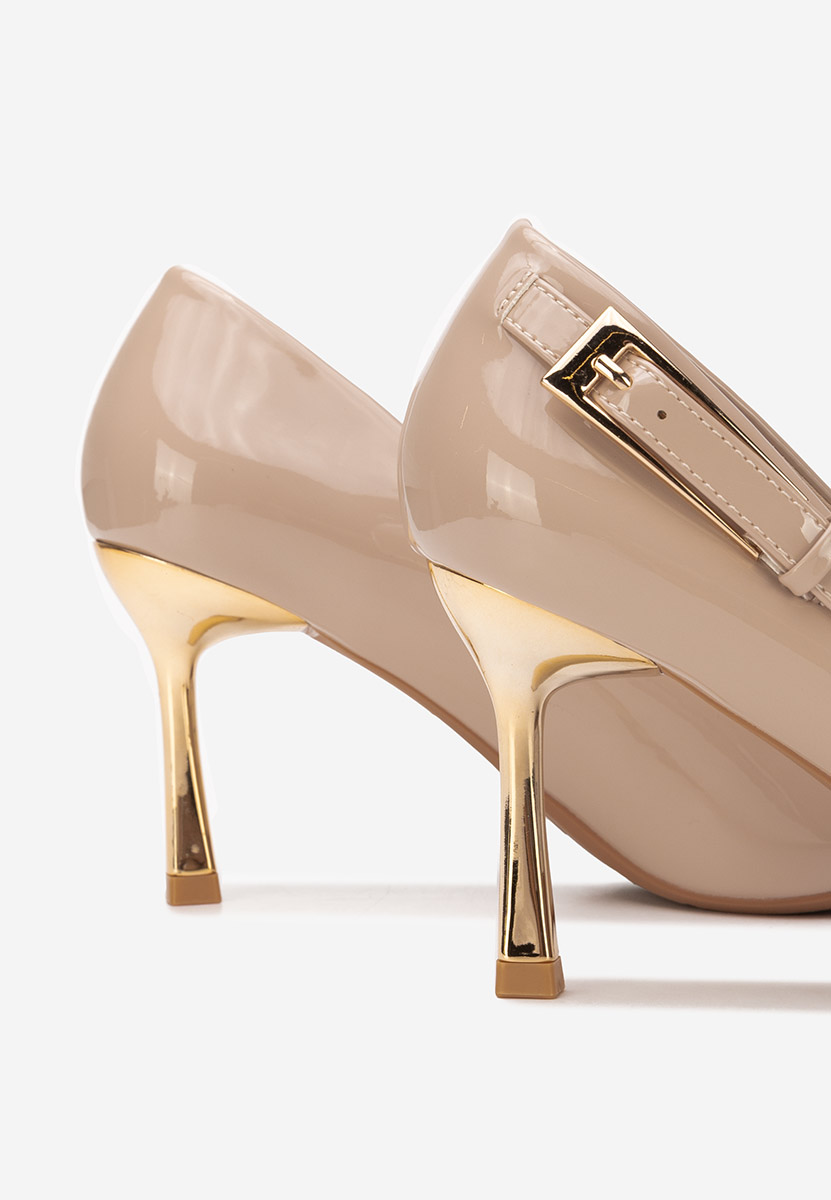 Pantofi stiletto Rosalee V3 kaki