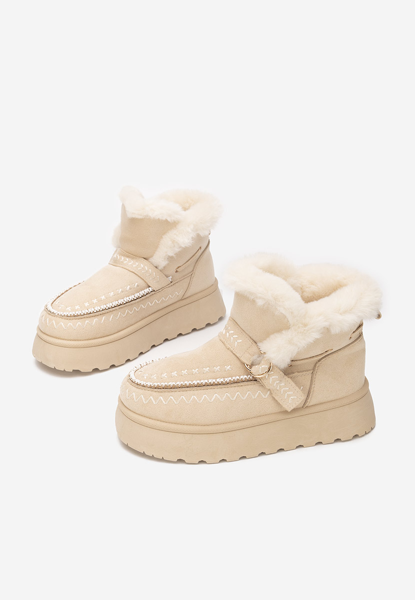 Ghete imblanite dama Tavoria bej