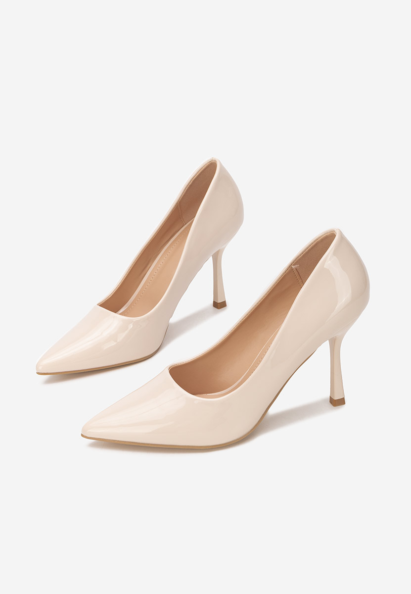 Pantofi stiletto Clia bej Pantofi stiletto Clia bej