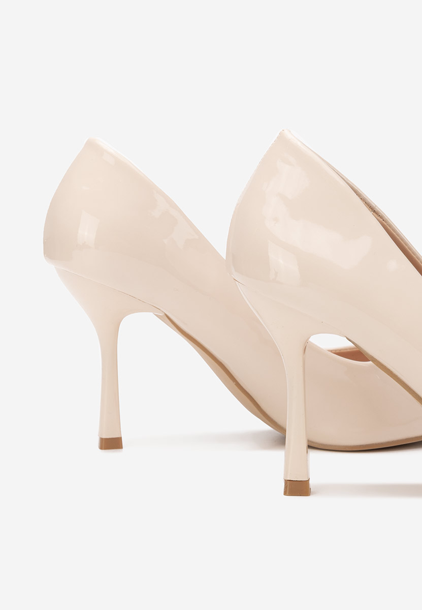 Pantofi stiletto Clia bej Pantofi stiletto Clia bej