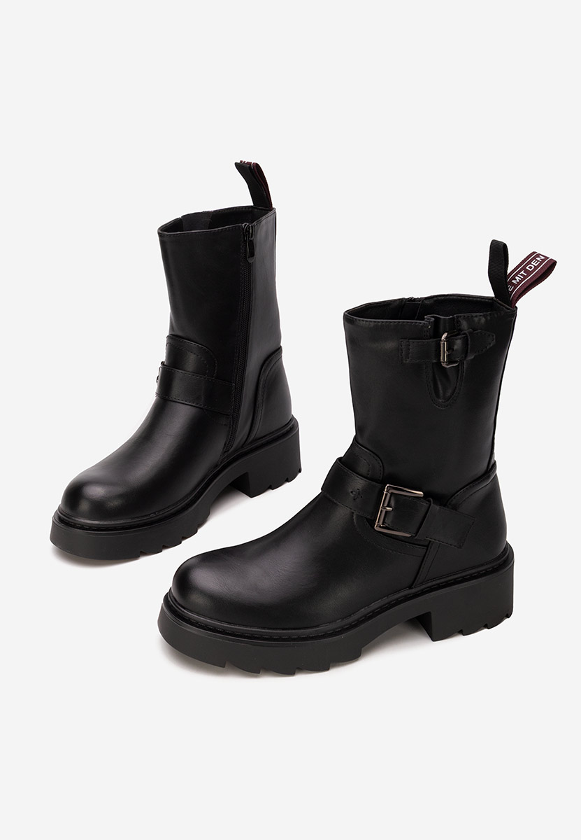 Ghete inalte dama Diany negre Ghete inalte dama Diany negre