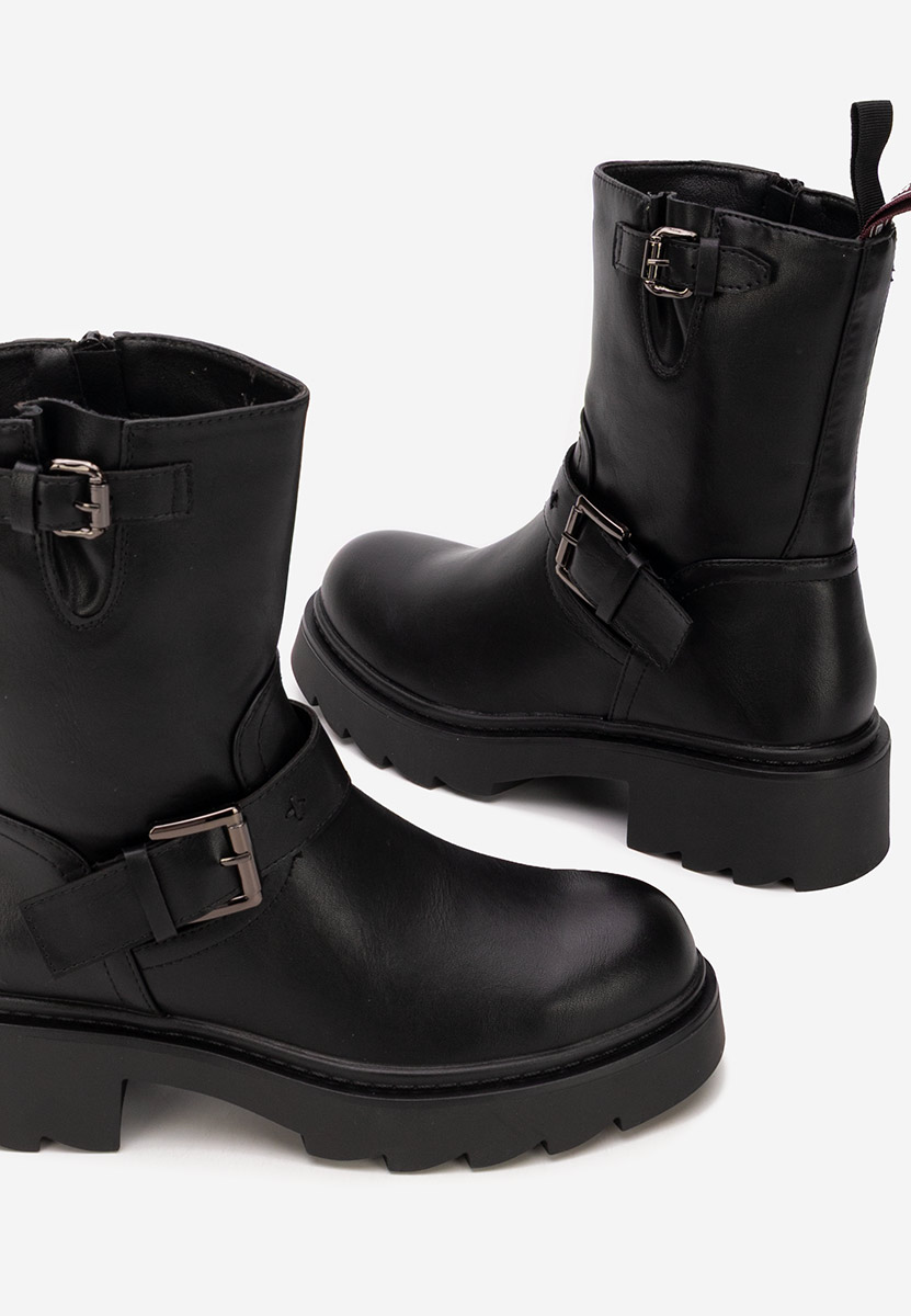 Ghete inalte dama Diany negre Ghete inalte dama Diany negre