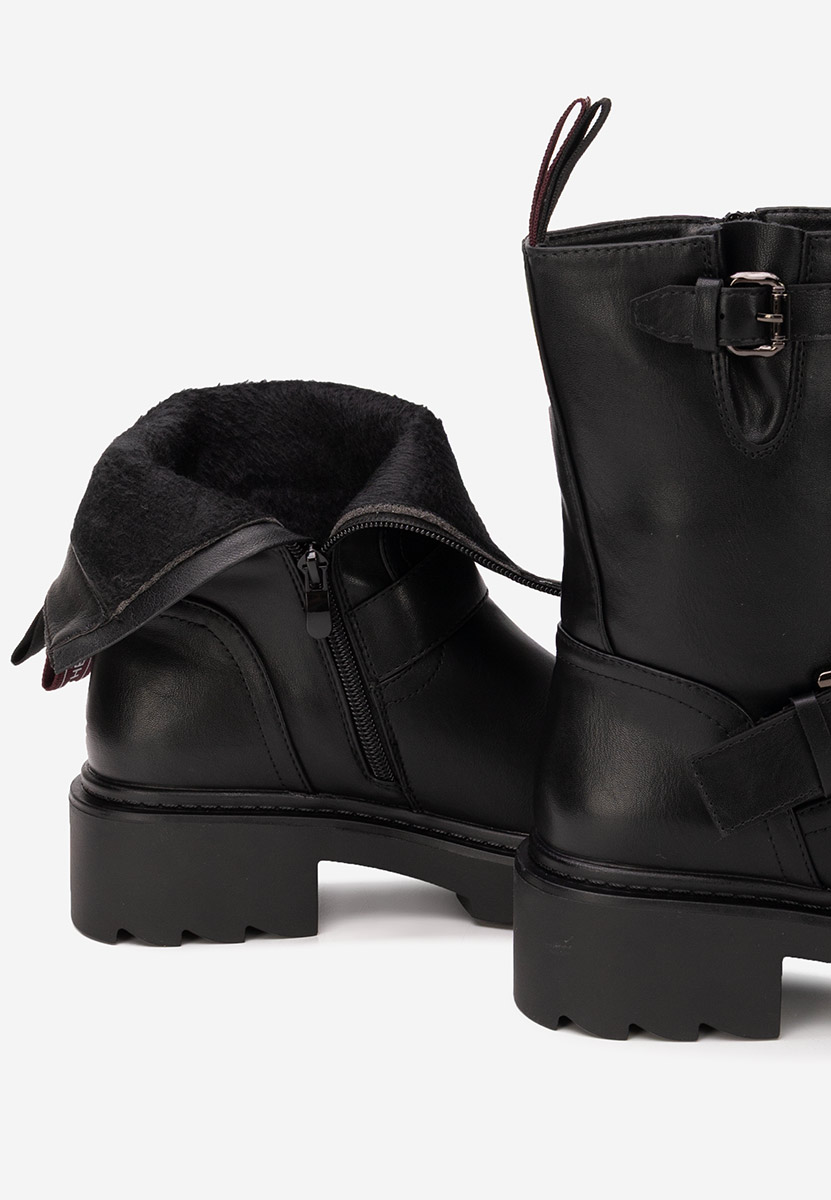 Ghete inalte dama Diany negre Ghete inalte dama Diany negre