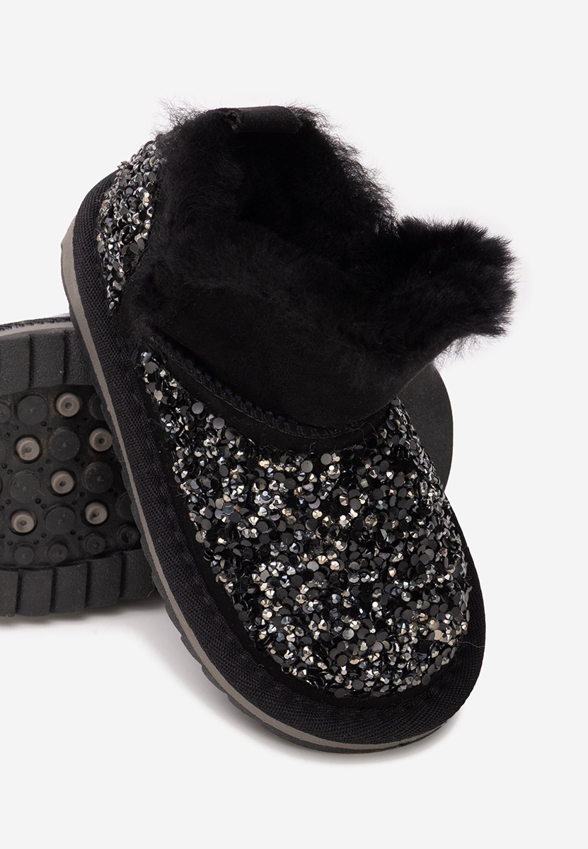 Cizme fete Semida negre