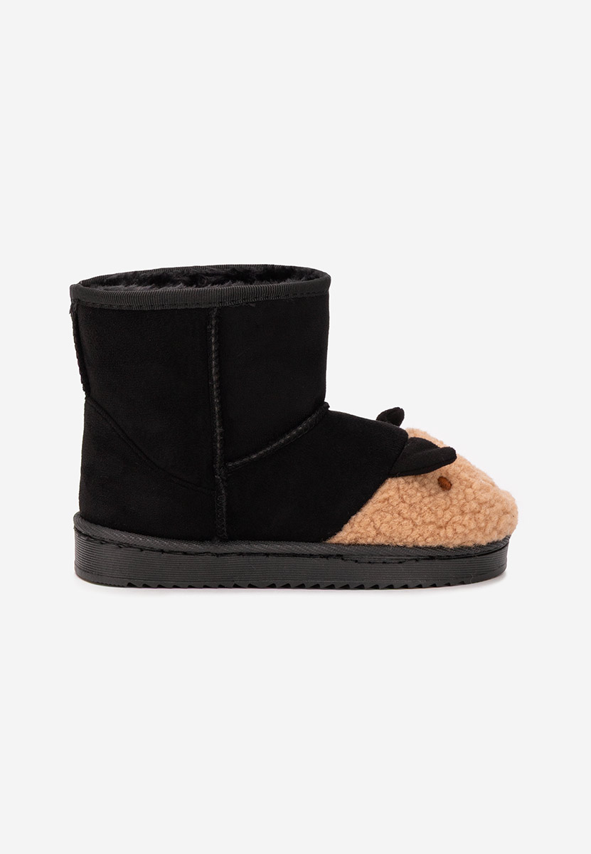 Cizme copii Woolf negre