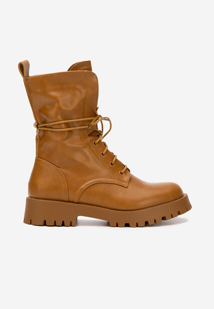 Bocanci damă Solvia camel