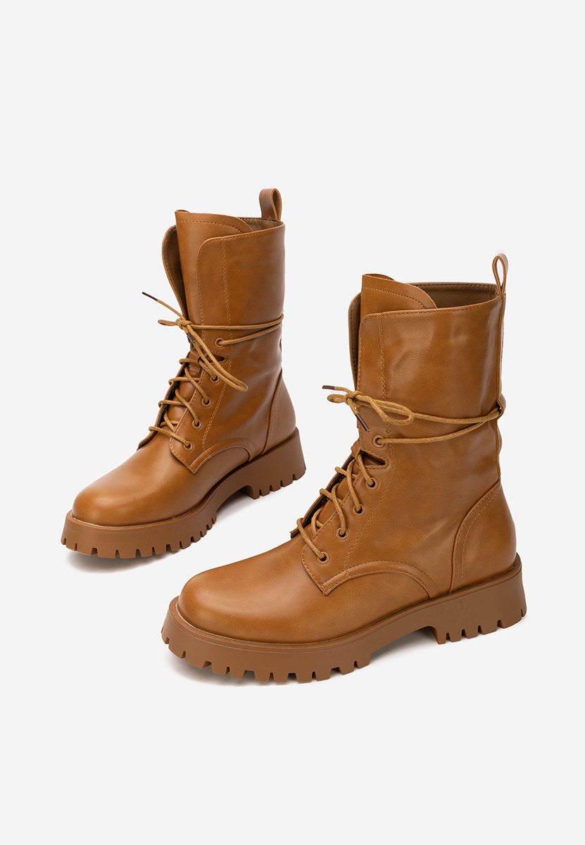 Bocanci damă Solvia camel