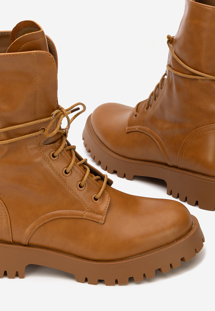 Bocanci damă Solvia camel