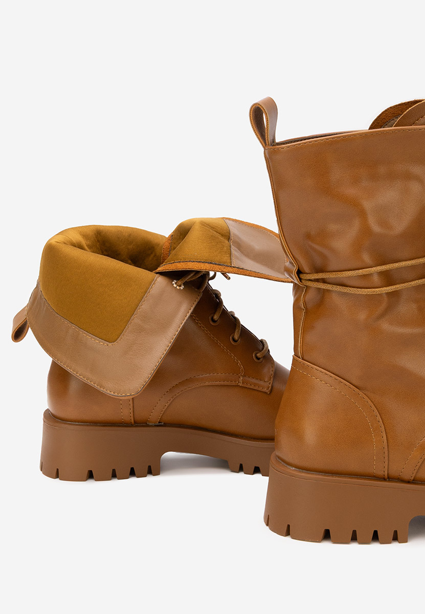 Bocanci damă Solvia camel